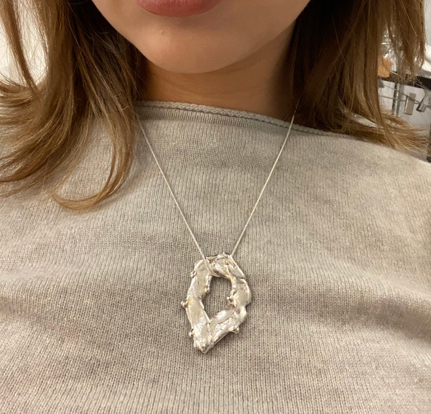 Organic form charm (Large)