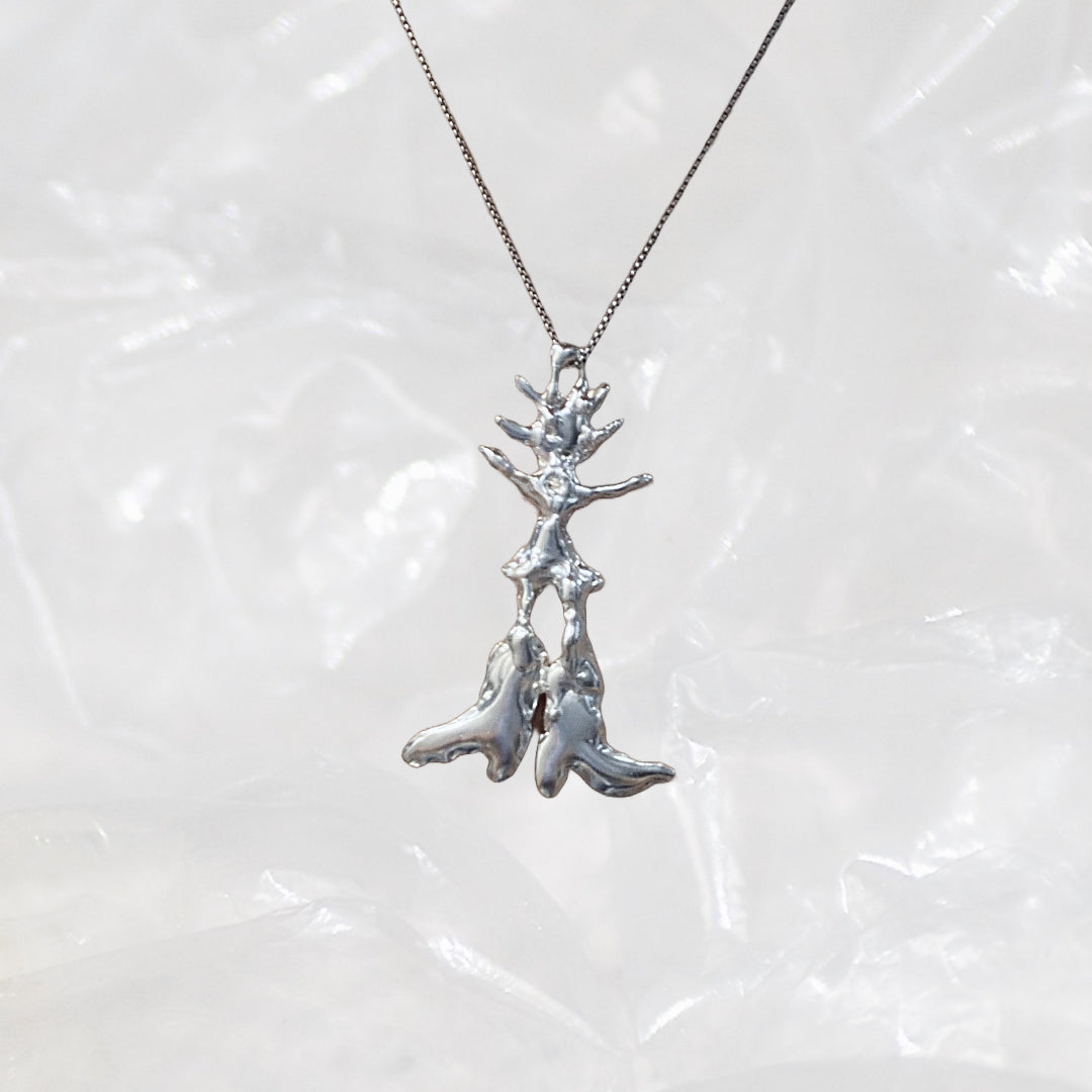 Girl with boots charm