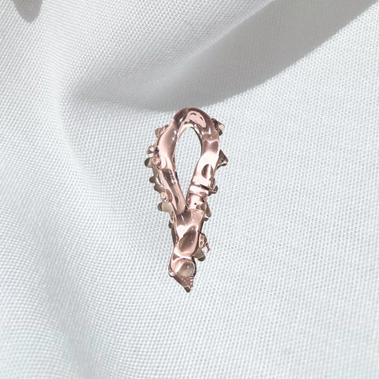 GLASS CHARM BABYPINK BIG