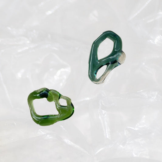 Glass charm